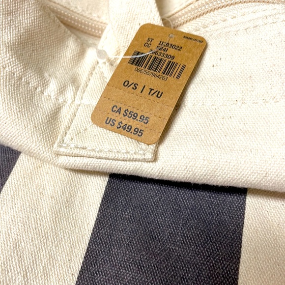 Pink Canvas Beach Bag - Picture 5 of 5